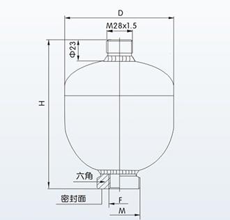 隔膜式蓄能器